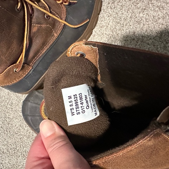 Sperry Saltwater Wedge Boots - Picture 4 of 6